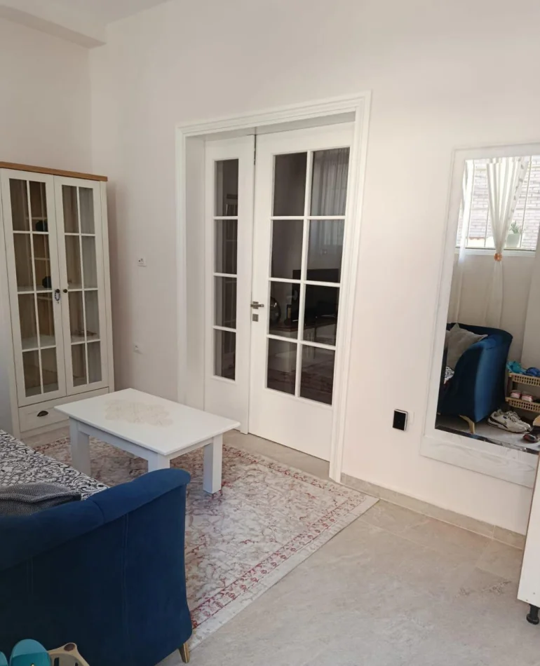 Tirane, jepet me qera apartament 1+1 Kati 1, 75 m² 550 € (Vasil Shanto)