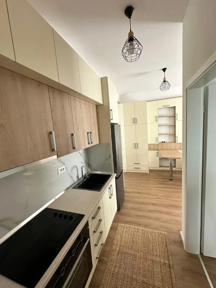 Tirane, jepet me qera apartament 1+1 Kati 2, 50 m² 450 € (Kompleksi Kadiu)
