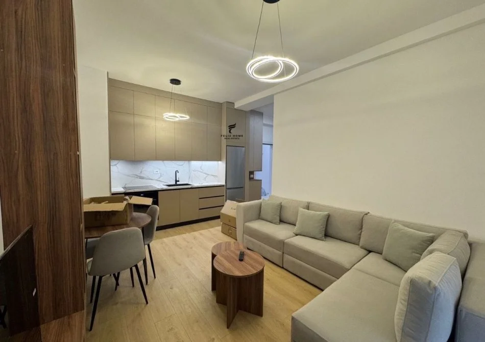 Tirane, jepet me qera apartament 1+1 Kati 2, 60 m² 600 € (ALI DEMI)