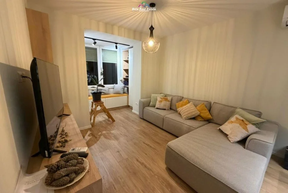 Tirane, jepet me qera apartament 1+1 Kati 2, 64 m² 750 € (prane shkolles Pjeter Budi)