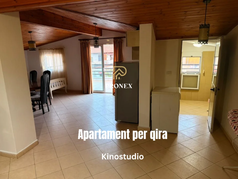 Tirane, jepet me qera apartament 1+1 Kati 3, 70 m² 350 € (Kinostudio)