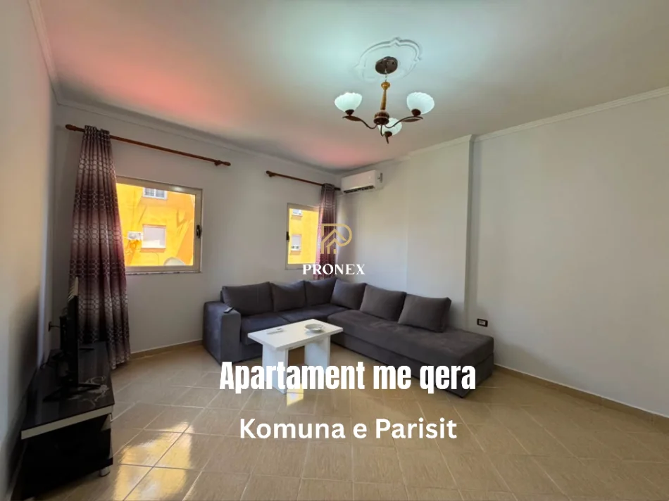 Tirane, jepet me qera apartament 1+1 Kati 3, 70 m² 500 € (Komuna e Parisit)