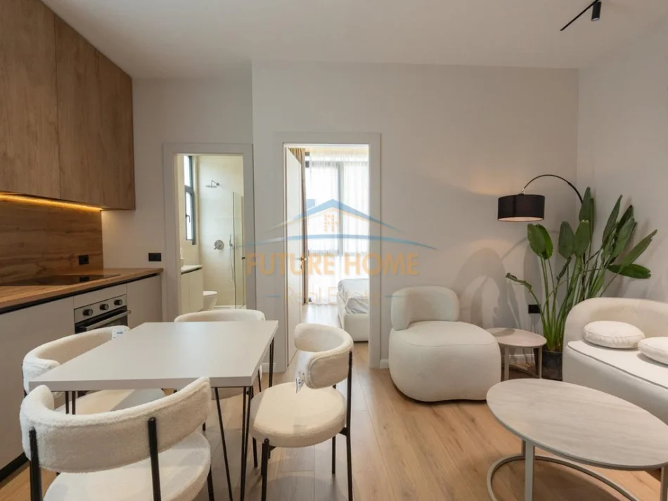 Tirane, jepet me qera apartament 1+1 Kati 4, 50 m² (Rruga e Elbasanit)