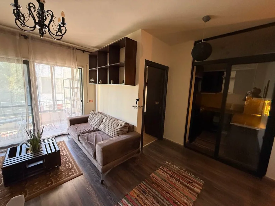 Tirane, jepet me qera apartament 1+1 Kati 4, 67 m² 600 € (LIQENI I THATE)