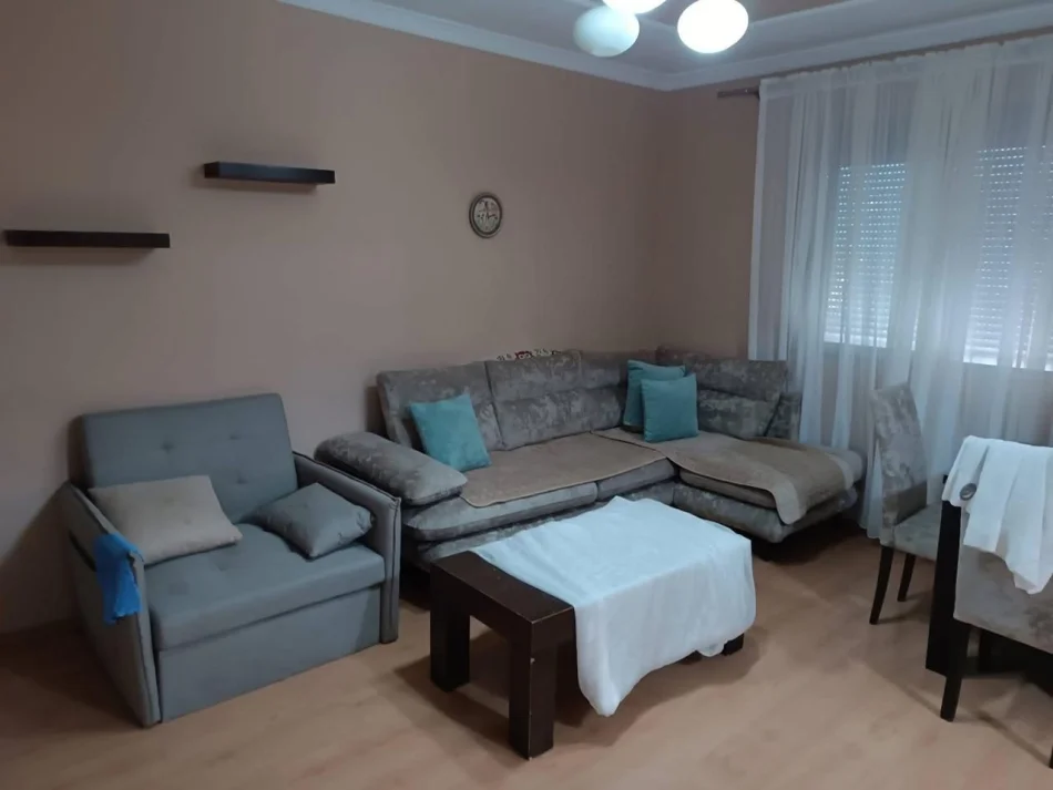 Tirane, jepet me qera apartament 1+1 Kati 5, 60 m² 450 € (Rruga Frosina Plaku)