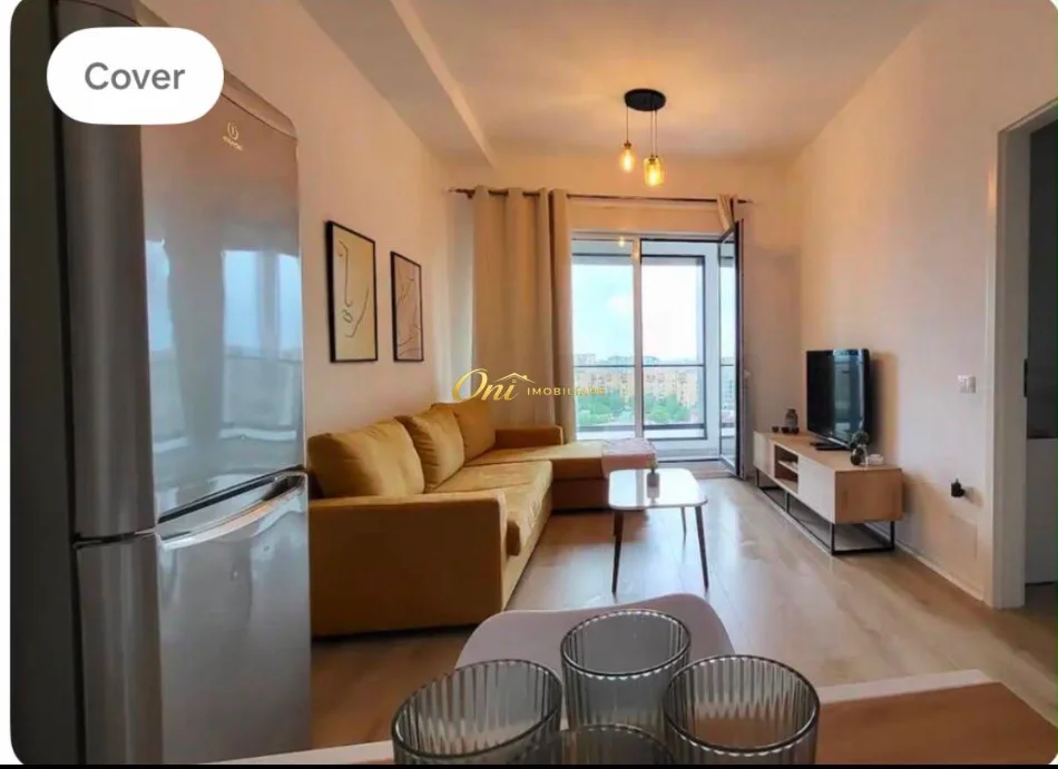 Tirane, jepet me qera apartament 1+1 Kati 5, 70 m² 600 € (21 DHJETORI)