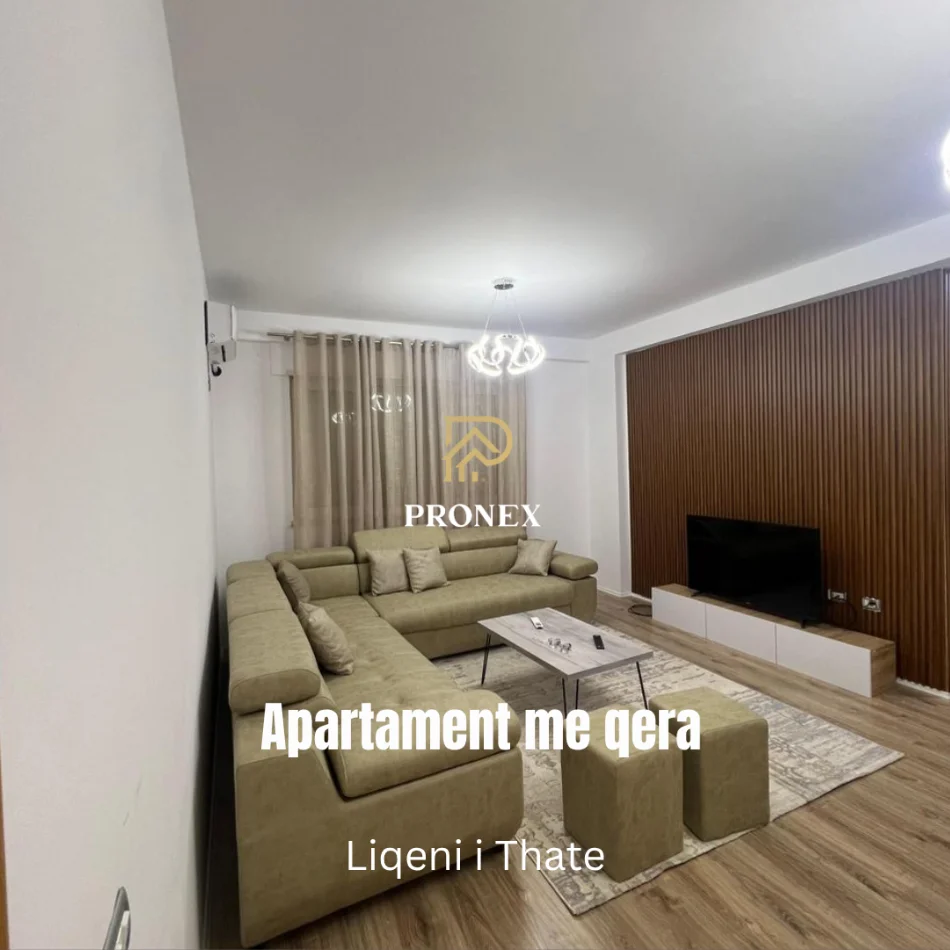 Tirane, jepet me qera apartament 1+1 Kati 5, 88 m² 600 € (Liqeni i Thate)