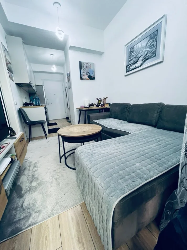 Tirane, jepet me qera apartament 1+1 Kati 6, 50 m² (Ali Demi)