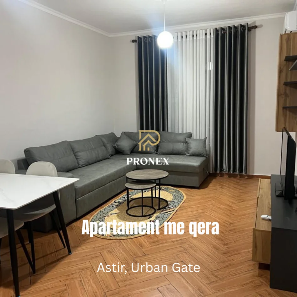Tirane, jepet me qera apartament 1+1 Kati 6, 68 m² 450 € (Astir, Urban Gate)