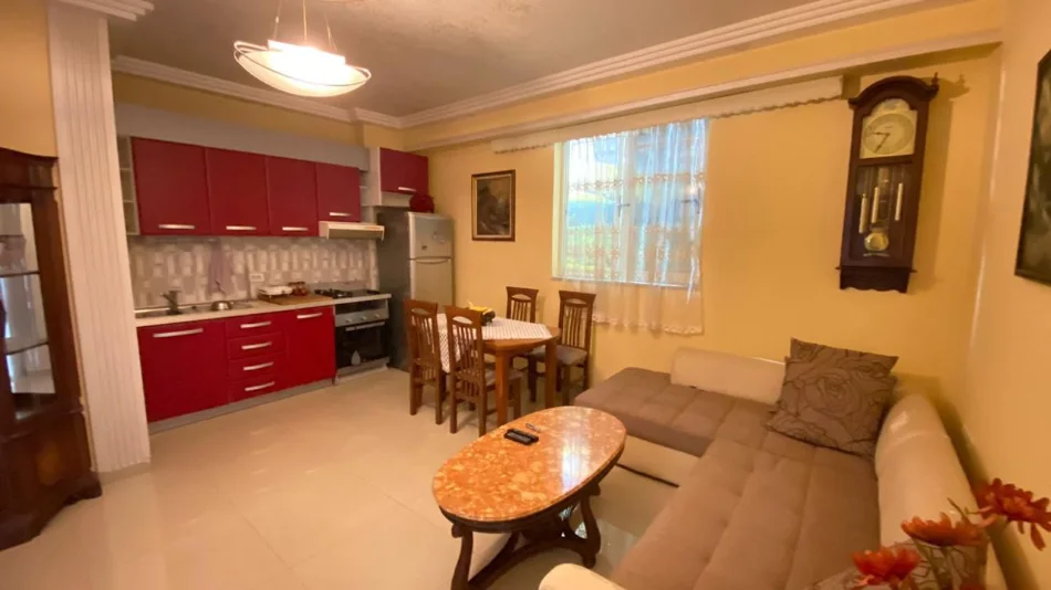 Tirane, jepet me qera apartament 1+1 Kati 7, 60 m² 500 € (SELVIA)