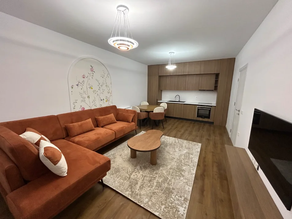 Tirane, jepet me qera apartament 1+1 Kati 7, 70 m² 550 € (JORDAN MISJA)