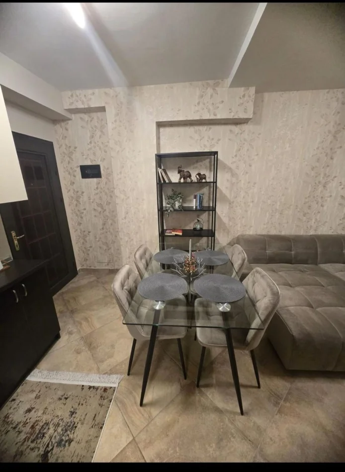 Tirane, jepet me qera apartament 1+1 Kati 7, 75 m² 650 € (Rruga e Barrikadave)
