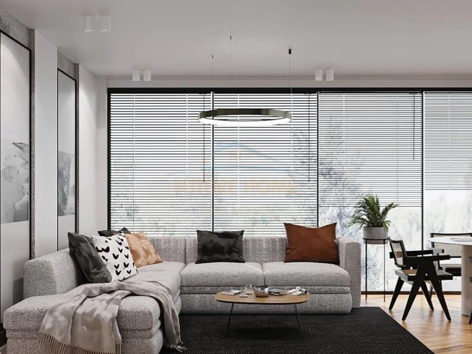 Tirane, jepet me qera apartament 1+1 Kati 8, 93 m² 1.300 € (Lake view residence)