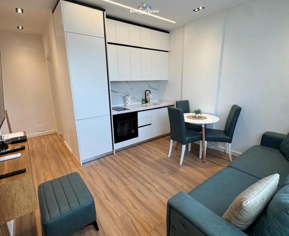 Tirane, jepet me qera apartament 1+1 Kati 9, 50 m² 650 € (Rruga e Kavajes)