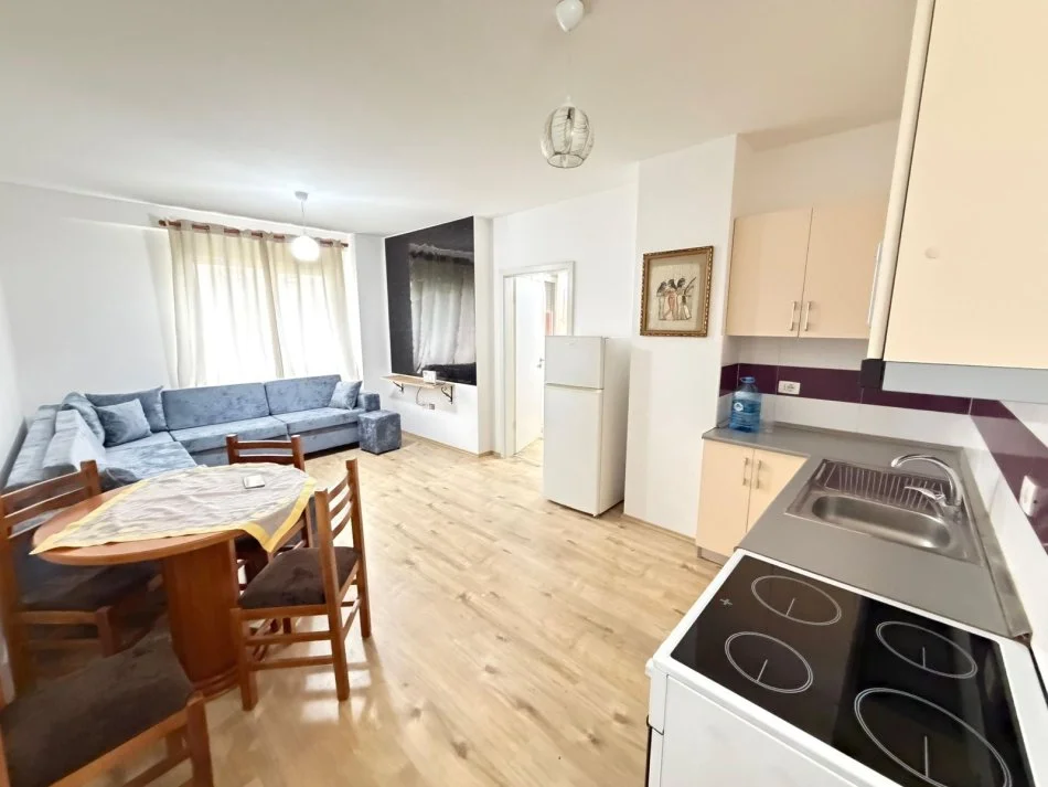Tirane, jepet me qera apartament 1+1 Kati 9, 60 m² 550 € (ISH PARKU I AUTOBUZEVE)