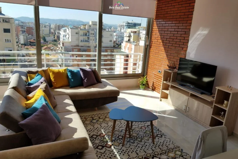 Tirane, jepet me qera apartament 1+1 Kati 9, 65 m² 600 € (Islam Alla)