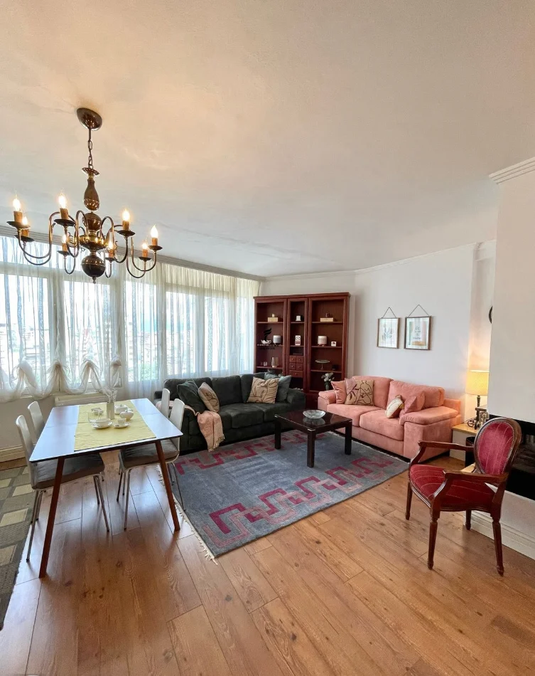 Tirane, jepet me qera apartament 1+1 Kati 9, 75 m² 700 € (MYSLYM SHYRI)
