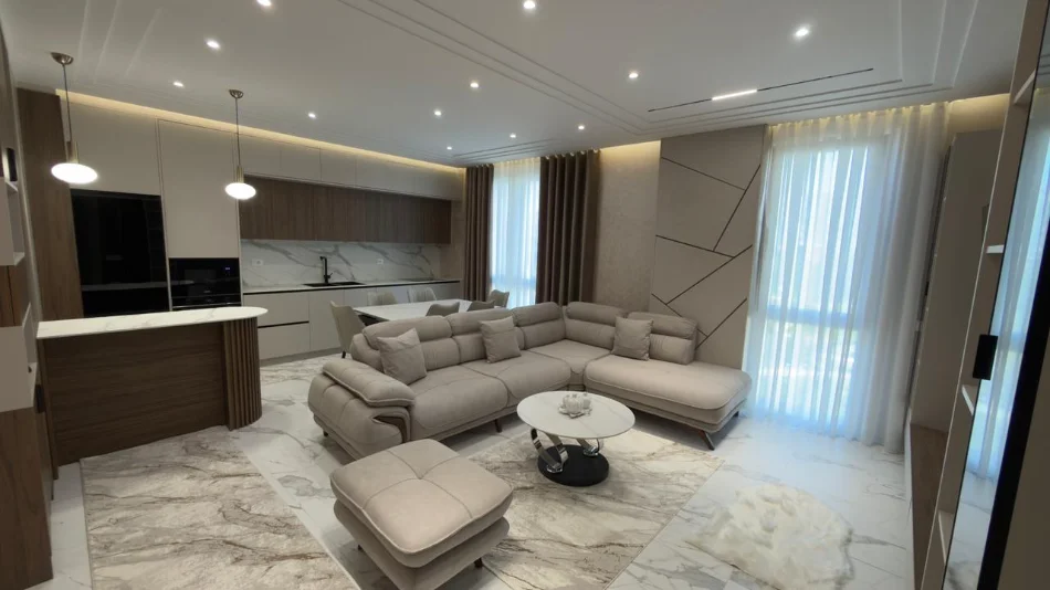 Tirane, jepet me qera apartament 2+1+2+Post Parkimi, Kati 7, 112 m² 950 € (Jordan Misja)