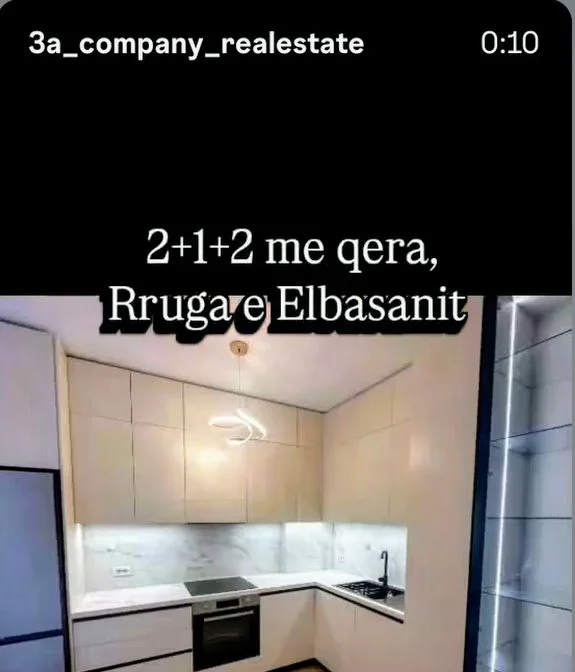 Tirane, jepet me qera apartament 2+1+Ballkon Kati 6, 110 m² 1.000 €
