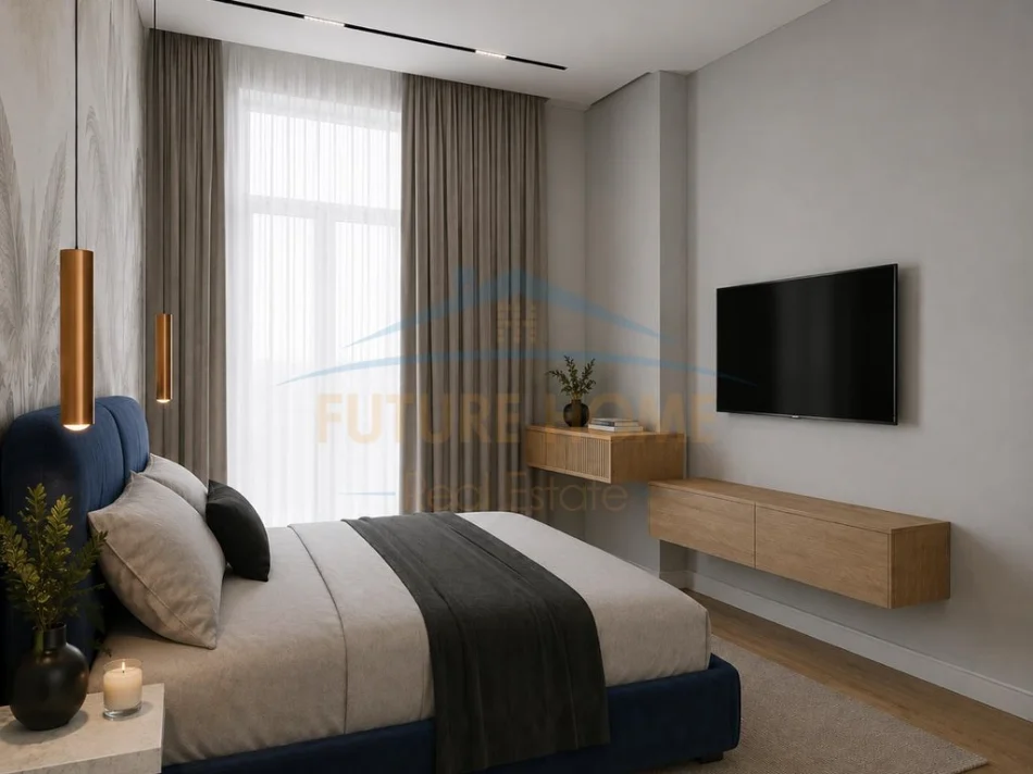 Tirane, jepet me qera apartament 2+1+Ballkon Kati 9, 105 m² 950 € (Don Bosko, Tirane)