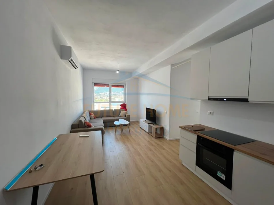Tirane, jepet me qera apartament 2+1+Ballkon Kati 9, 73 m² 50.000 Leke (Kompleksi Kadiu, Ali Demi)