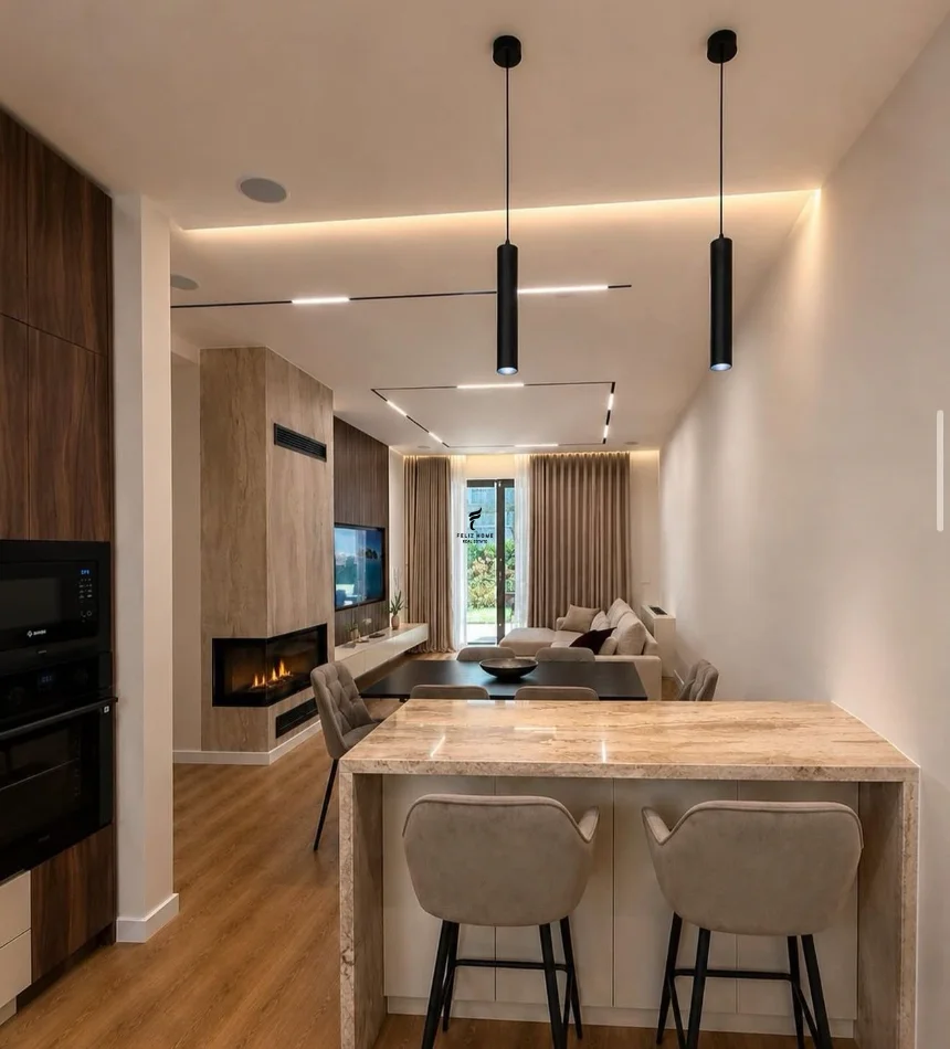 Tirane, jepet me qera apartament 2+1 Kati 0, 120 m² 2.200 € (LIQENI I THATE)