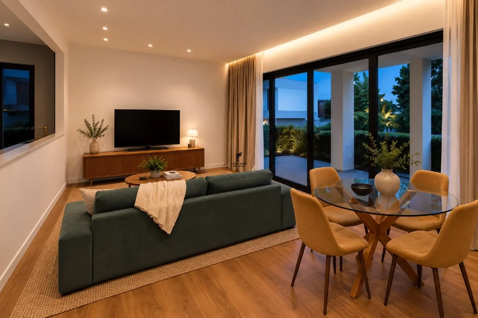 Tirane, jepet me qera apartament 2+1 Kati 1, 100 m² 1.200 € (LIQENI FARKES)