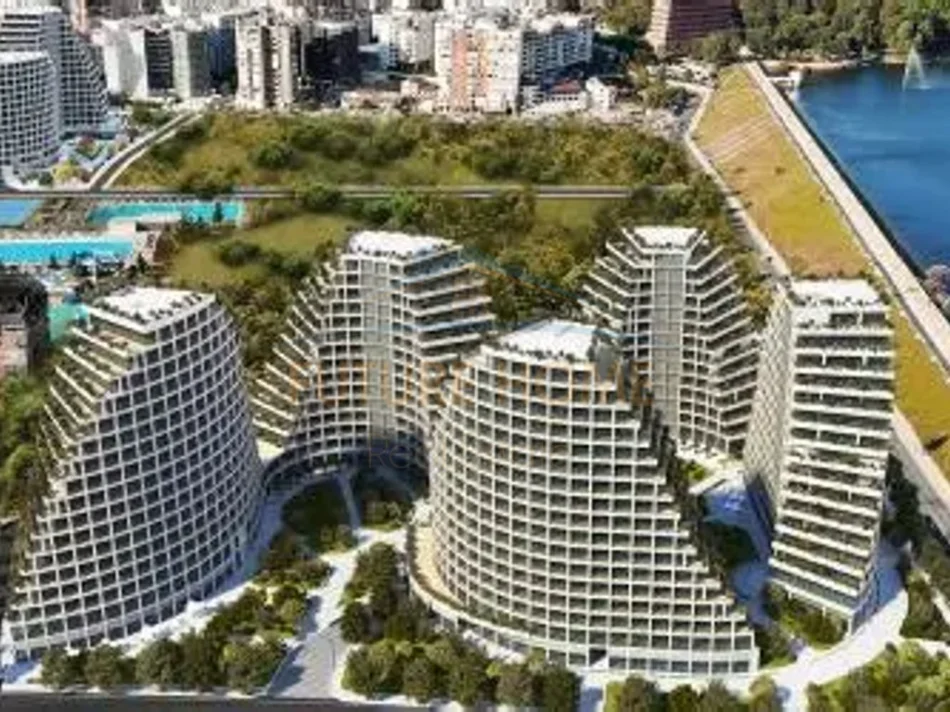 Tirane, jepet me qera apartament 2+1 Kati 1, 93 m² 1.200 € (Rezidenca Lake View,Liqeni Artificial.)