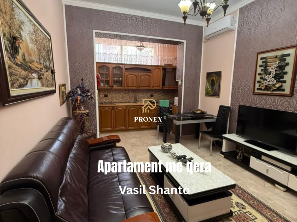 Tirane, jepet me qera apartament 2+1 Kati 2, 65 m² 650 € (Vasil Shanto)