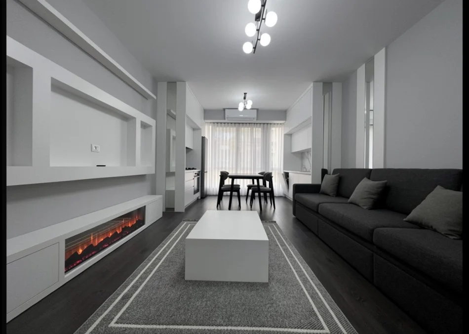 Tirane, jepet me qera apartament 2+1 Kati 4, 85 m² 800 € (Stacioni i Trenit)