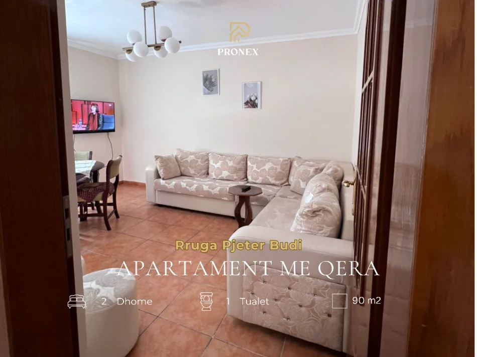 Tirane, jepet me qera apartament 2+1 Kati 4, 90 m² 600 € (Rruga Pjeter Budi)