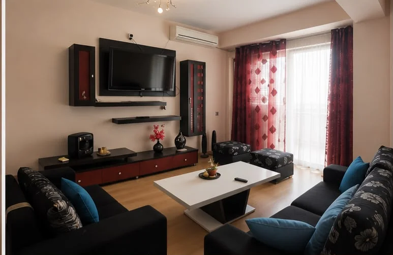 Tirane, jepet me qera apartament 2+1 Kati 7, 110 m² 600 € (RRUGA E DIBRES)