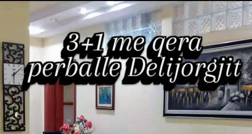 Tirane, jepet me qera apartament 3+1+Ballkon Kati 10, 112 m² 800 € (perballe Delijorgjit)