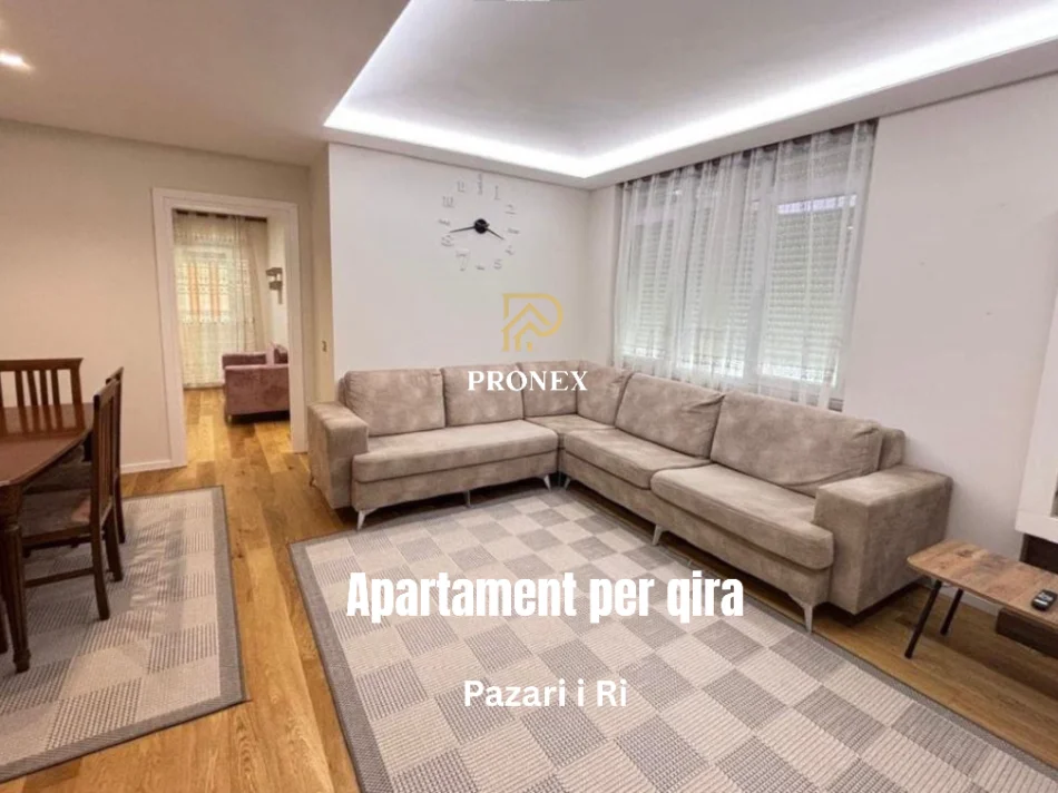 Tirane, jepet me qera apartament 3+1 Kati 3, 104 m² 881 € (Pazari i Ri)