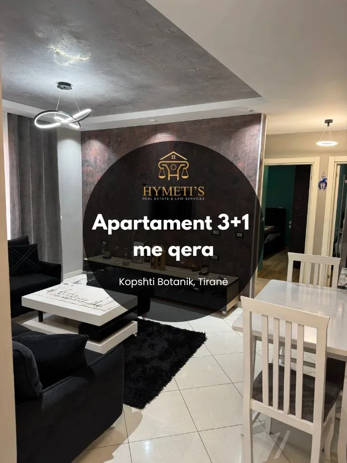 Tirane, jepet me qera apartament 3+1 Kati 3, 90 m² 550 € (Kopshti Botanik, pranë Fratarit)