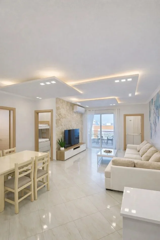 Tirane, jepet me qera apartament 3+1 Kati 5, 111 m² 900 € (Liqeni i Thatë)