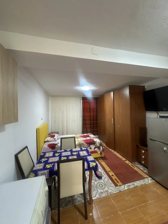Tirane, jepet me qera apartament Studio Kati 1, 38 m² 350 € (Tregu i Ri Elektrik)
