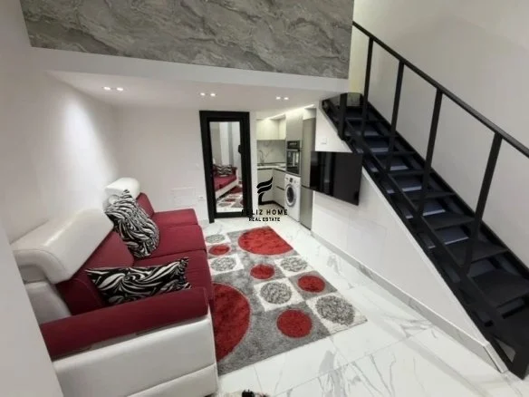 Tirane, jepet me qera apartament duplex 1+1 Kati 0, 35 m² 400 € (ASTIR)