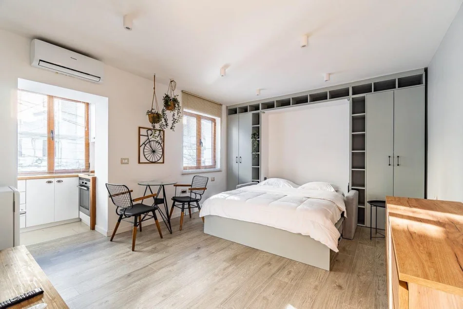 Tirane, jepet me qera apartament garsoniere Kati 2, 40 m² 500 € (Pazari i Ri)