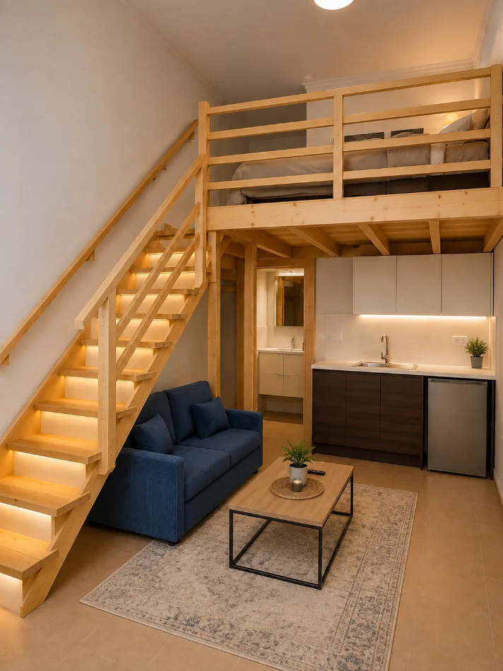 Tirane, jepet me qera nga Pronari, pa-komision apartament duplex, 420 € (Rruga Budi / Qyteti Studenti)