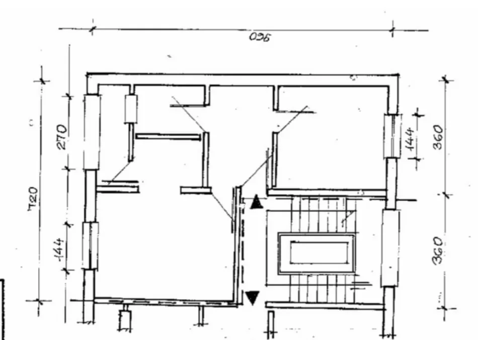 Tirane, shes apartament 1+1+Ballkon Kati 4, 53 m² 99.700 € (ali demi)