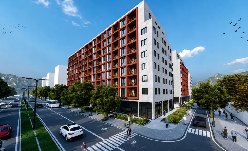 Tirane, shes apartament 1+1 Kati 4, 79 m² 67.210 € (rruga kamez)