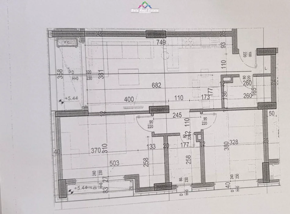 Tirane, shes apartament 2+1 Kati 2, 103 m² 200.000 € (Rruga e dafinave)