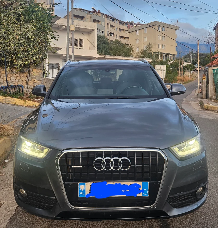 Tirane, shes makine Audi Q3 Benzin+Gaz, gri e erret automatik Klima 225.000 km