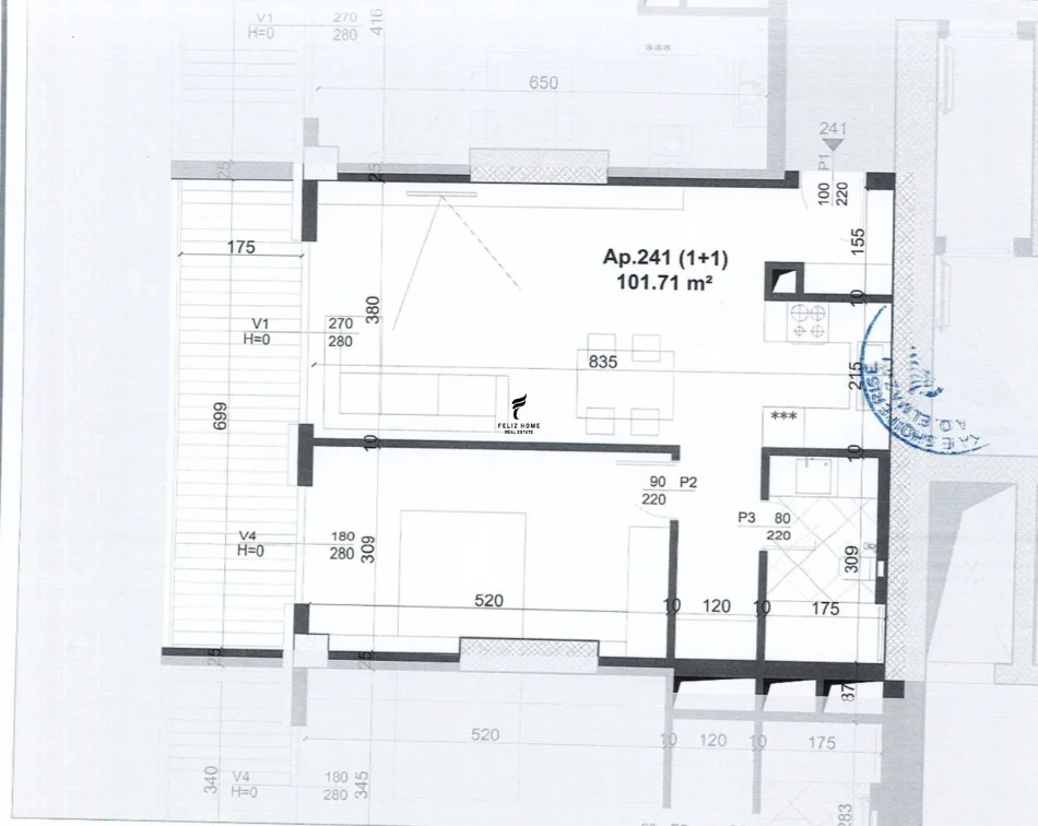Tirane, shitet apartament 1+1 , 101 m² 275.000 € (LAPRAKE)