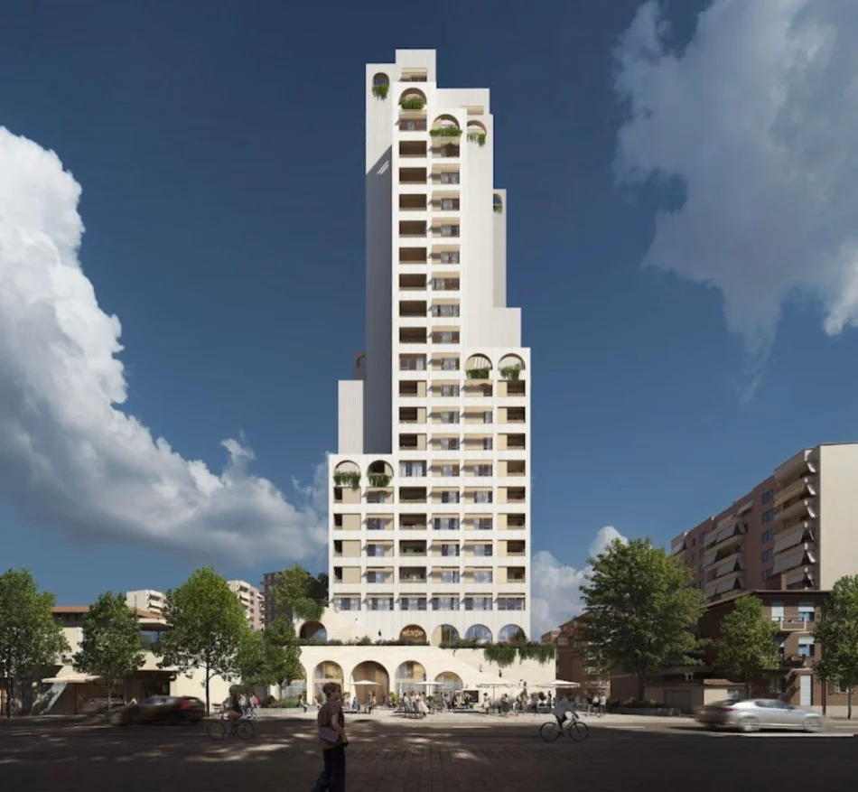 Tirane, shitet apartament 1+1+Ballkon Kati 17, 73 m² 265.000 € (Pazari i Ri, AFA TOWER)
