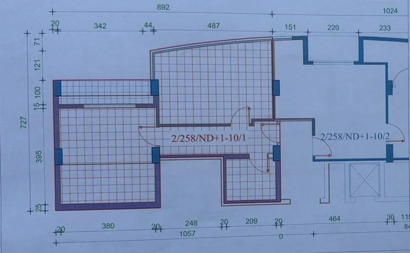 Tirane, shitet apartament 1+1+Ballkon Kati 4, 58 m² 178.000 € (21 Dhjetori/Rr.Sali Butka)