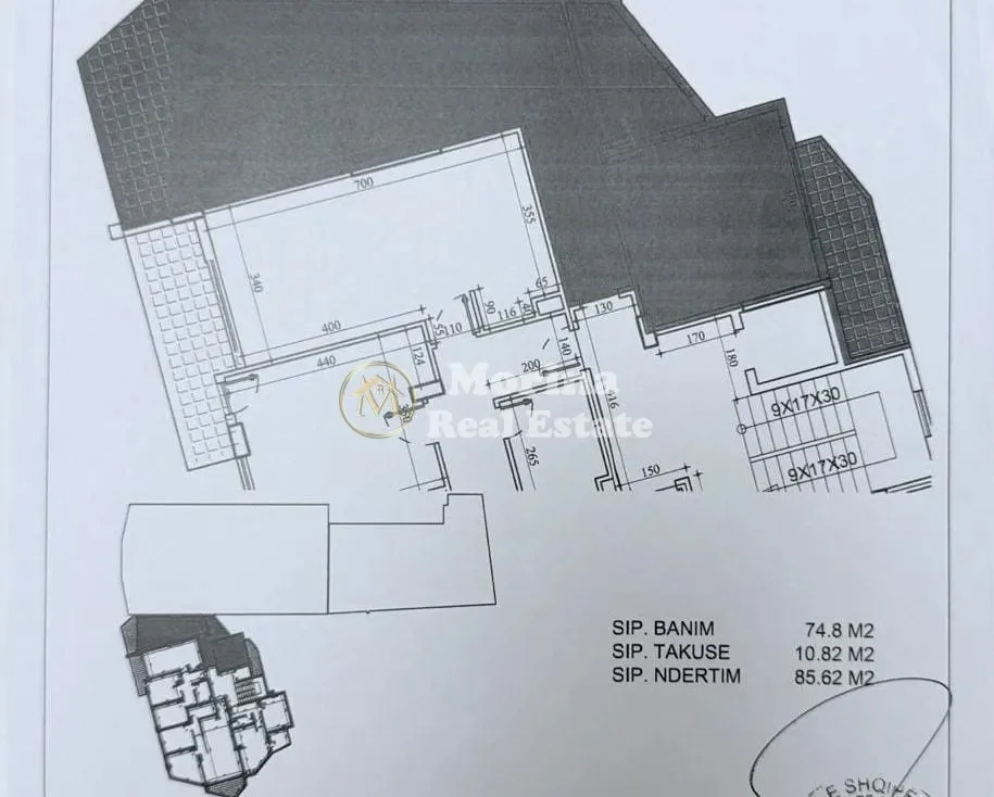 Tirane, shitet apartament 1+1+Ballkon Kati 4, 87 m² 112.000 € (Rruga Shefqet Kuka)