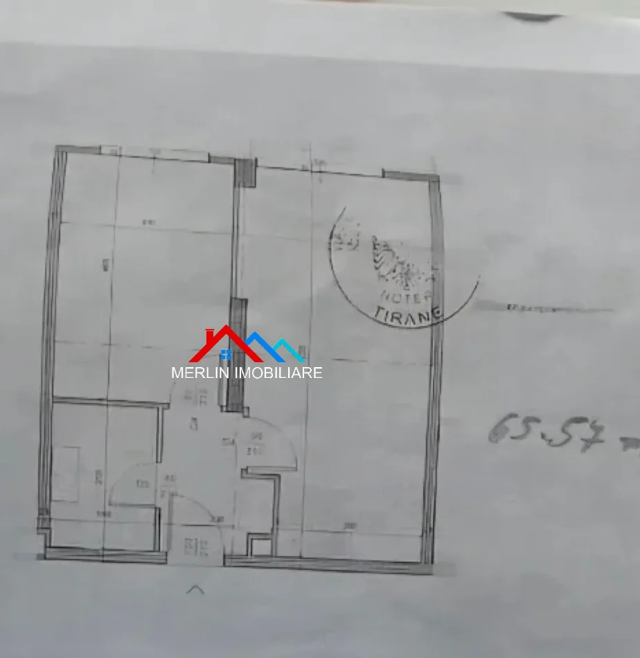 Tirane, shitet apartament 1+1+Ballkon Kati 5, 65 m² 98.300 € (RRUGA ABEDIN REXHA,ISH-FUSHA E AVIACIONIT)