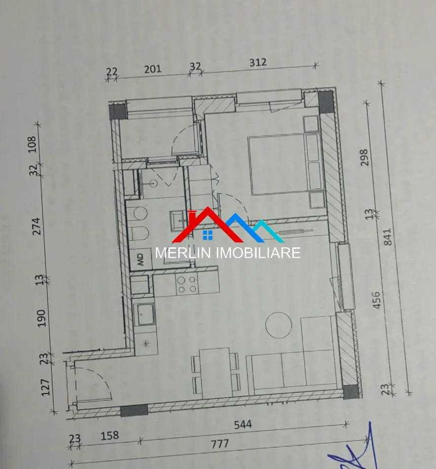Tirane, shitet apartament 1+1+Ballkon Kati 6, 60 m² 99.000 € (RRUGA PASHO HYSA,ALI DEM)